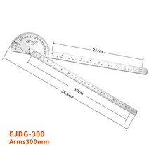 디지털각도기 표면조도 전자 각도계 측정 목공 도구 180 도 각도기 Goniometer 스테인레스 스틸 눈금자 금, 03 300
