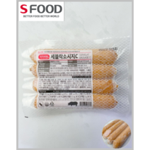 [SFOOD] 돼지고기 96% 에쓰푸드 세블락소시지C 400g 5-15EA(냉동)_치즈왕자, 12팩