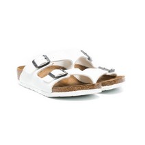 버켄스탁 21SS 키즈 아리조나 가죽 샌들 화이트 1016934 WHITE