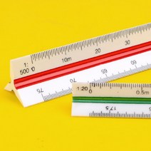 삼각 스케일 자 20cm 30cm 학용품 직자 문구자 방안자 제도 설계 공예 초등학교 학원 줄긋기 선긋기, 제품선택, 30cm - 저배율