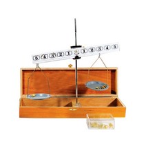 과학실험 지레작용 양팔저울(나무상자) 중학교 실험실