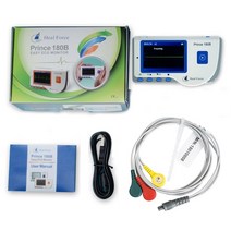 치유 포스 프린스 180B 휴대용 가정용 Ecg 모니터 연속 측정 CE 승인, with Adapter