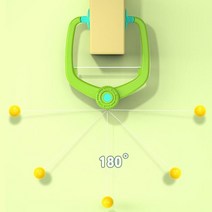 테니스연습기 볼머신 실내 테니스 레슨 볼머신기 형 탁구 트레이너 세트 액세서리 훈련, 4개의 공으로