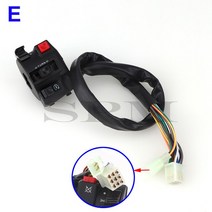 전기 팩 부품 DIY 호환 변환 110cc 125cc 200cc 오토바이 먼지 구덩이 자전거 ATV 쿼드 부품에 대 한 4 기, 01 E, 한개옵션1