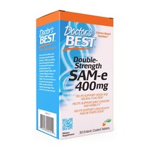 닥터스 베스트 더블 스트렝스 SAMe 400 mg 30 타블렛, 1개, 30정