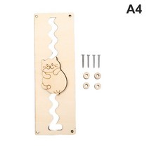 재미있는 보드게임1Pc DIY 액세서리 몬테소리 완구 아기 바쁜 보드 키즈 우드 칩 스킬 트레이닝 게임 퍼즐, 22 Busy Board DIY Toys