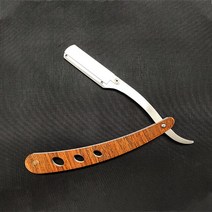 바버샵 면도기 클래식다채로운 전문 수동 면도기 스트레이트 에지 스테인레스 스틸 샤프 이발사 접이식 수, 한개옵션1, 03 mu wen