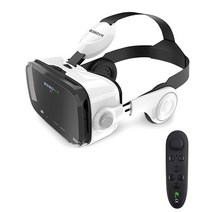 VR 헤드셋 기기 게임 안경 기계 글래스 원래 bobovr z4 가죽 3d 판지 헬멧 가상 현실 vr 스테레오 보보 vr 4-639 휴대폰 원본, 검은 색