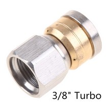 레이저용접기 논가스용접기 고압 세척기 스테인레스 스틸 배수 세척 헤드 도구 회전 하수구 제트 노즐 18 14 38 x7xd, 7