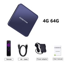 미디어박스 미디소프트 영상재생 미디어플레이어 안드로이드 12 TV 셋톱 박스 H96 MAX V12 4K 비디오 미디, 03 4GB 64GB_04 Au 플러그