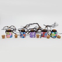 2ml 아로마 오일 향수 향수병 공병 꽃무늬 꽃자기 목걸이 20개 1세트, 목걸이 (20개 1세트)
