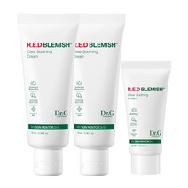닥터지 레드 블레미쉬 클리어 수딩 크림 70ml 튜브형 x 2개, 수딩크림 70ml (튜브형) x 2개