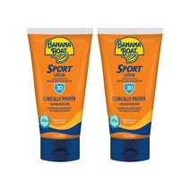 바나나보트 스포츠 울트라 썬스크린 로션 SPF 30 3oz 2팩 Banana Boat