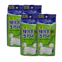 크린랩 테이프클리너 돌돌이 대형 리필2입 X4개 롤크리너, 2입X4개
