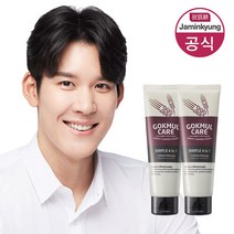 [자민경] 곡물케어 크리미 곡물세안팩 120ml X 2개, 단일속성
