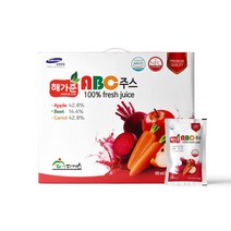 해가준 예산 황토 사과로 만든 ABC주스, 01. 해가준 ABC주스 100ml x 30포