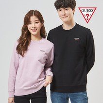 게스 유니 미니로고 맨투맨 NM1K0162