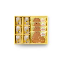 히요코 일본 명과 병아리 만쥬 만주 + 사브레 과자 쿠키 세트 (10입)