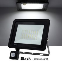 정원등 벽등 전원주택 조명220 v led 투광 바다무드등 빙글빔 선셋조명 은하수 달 pir 모션 센서 반사판 le, 01 Type1 White Light_04 50W