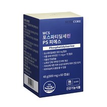 뉴트리코어 WCS 포스파티딜세린 영양제 NCS 추출 피에스 수험생 뇌 건강 1박스, 1. 포스파티딜세린 1박스