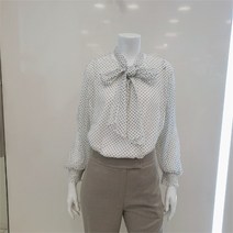 린 NC13 도트 시어 블라우스 LGBLLI9500