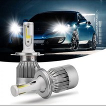 LED전조등 2X H7 Led H4 자동차 헤드 라이트 72w 7600lm 전구 H1 H8 H9 H11 램프 6000K led 12v 안개 C6, 9006