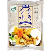 혼합찹쌀가루 300gX25 분말 수입산 대용량 김치용 꿔바로우 아구찜