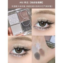 Juduo 오렌지 아이섀도우 팔레트 장난기 넘치는 7색 어스 매트 버스트 2023 뉴 정품, 4색  52 Cumulus