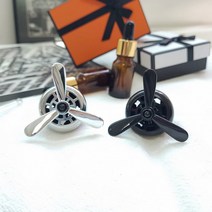 카로이스 송풍구 프로펠러방향제 벤츠방향제 차향제, 블랙/블랙체리