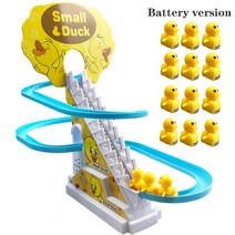 목공용 DIY 슬라이딩 각도 10인치 프리커팅 절단기 재미 있는 아기 장난감 전기 오리 트랙 슬라이드 소년, 04 12 ducks no box