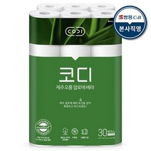 코디 제주 오름 알로에 베라 30미터 30롤 1팩