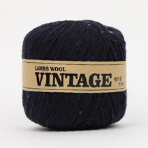[슬로우플로우] 램스울 빈티지 50g 보카시 컬러 고급 lambs wool, 26 네이비 콕콕, 1개