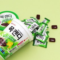 롯데제과 목캔디 허브민트 137g 용기형, 단품