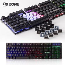 와이딜 게이밍 DDZONE K-350 LED 키보드, 본상품선택, 본상품선택