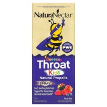 NaturaNectar Bee Hero Throat Kids 천연 프로폴리스 헤어스프레이 베리 블라스트 30ml