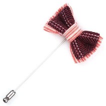 봄가을 리본 포인트 패션 악세사리 부토니에 3컬러