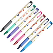 동아 미피 유성볼펜 0.38mm 1갑24입, 1, 블랙
