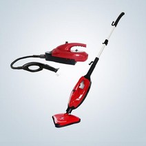 스팀해빙기 분리형 1500W 고압 스팀 청소기 스팀 걸레 간편한 바닥 창 세척기 빗자루 청소 기계, 02 빨간_02 UK_01 220V