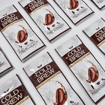 콜드브루 더치커피 스틱형 파우치 10팩+10팩, 01_수프리모 40ml 10팩+10팩
