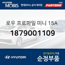 로우 프로파일 미니 15A 퓨즈 (1879001109) 현대모비스 부품몰 벨로스터 쏘나타YF 엑센트 제네시스