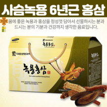 녹용홍삼 70ml x 30포, 30포X 1개