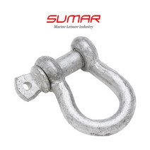 보트 바우 앵커 샤클 12mm 아연도금, 단품