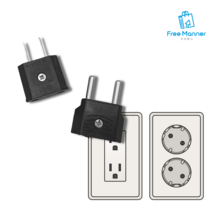 110v 220v 변환 돼지코 플러그 어댑터, 110v에서220v(둥근), 5개