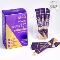 질경이 100억 보장 한국 여성 질 유래 유산균 + 비타민D + 아연 3중 기능성, 1개, 30포
