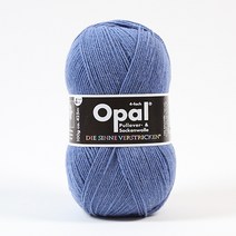 [앵콜스] [OPAL] 오팔 단색 4ply 뜨개실 털실 목도리실 겨울실, 5195 인디데님