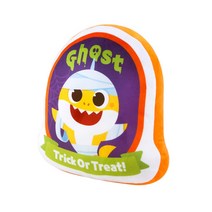 [돌앤돌스] 핑크퐁 아기상어 할로윈 라인프린트쿠션_스톤1-핑크퐁쿠션 캐릭터쿠션 등쿠션 소파쿠션