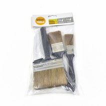 스테인 도장용 브러시세트SET3L (마코 와우툴 베이직 우드케어 세트 3pcs)