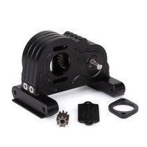 1/10 RC 크롤러 자동차 용 금속 CNC 기어 박스 로우 센터 프레임 LCG 섀시 Prefixal 변속기 모터 SCX10 업데이트 부품, Gearbox