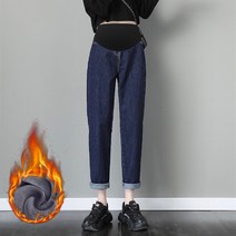 임산부바지 만삭 키작녀 워싱 와이드 키큰맘 두꺼운 산모 쫄바지 스키니 기모