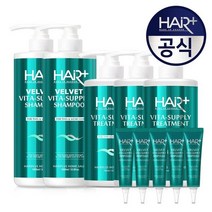 헤어플러스 비타 서플라이 샴푸 1000ml 2개+트리트먼트 700ml 3개+앰플 15ml 5개